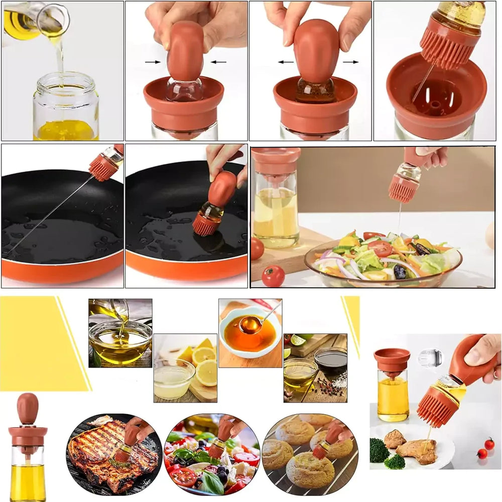 فرشاة سيليكون موزع الزيت - Image 7